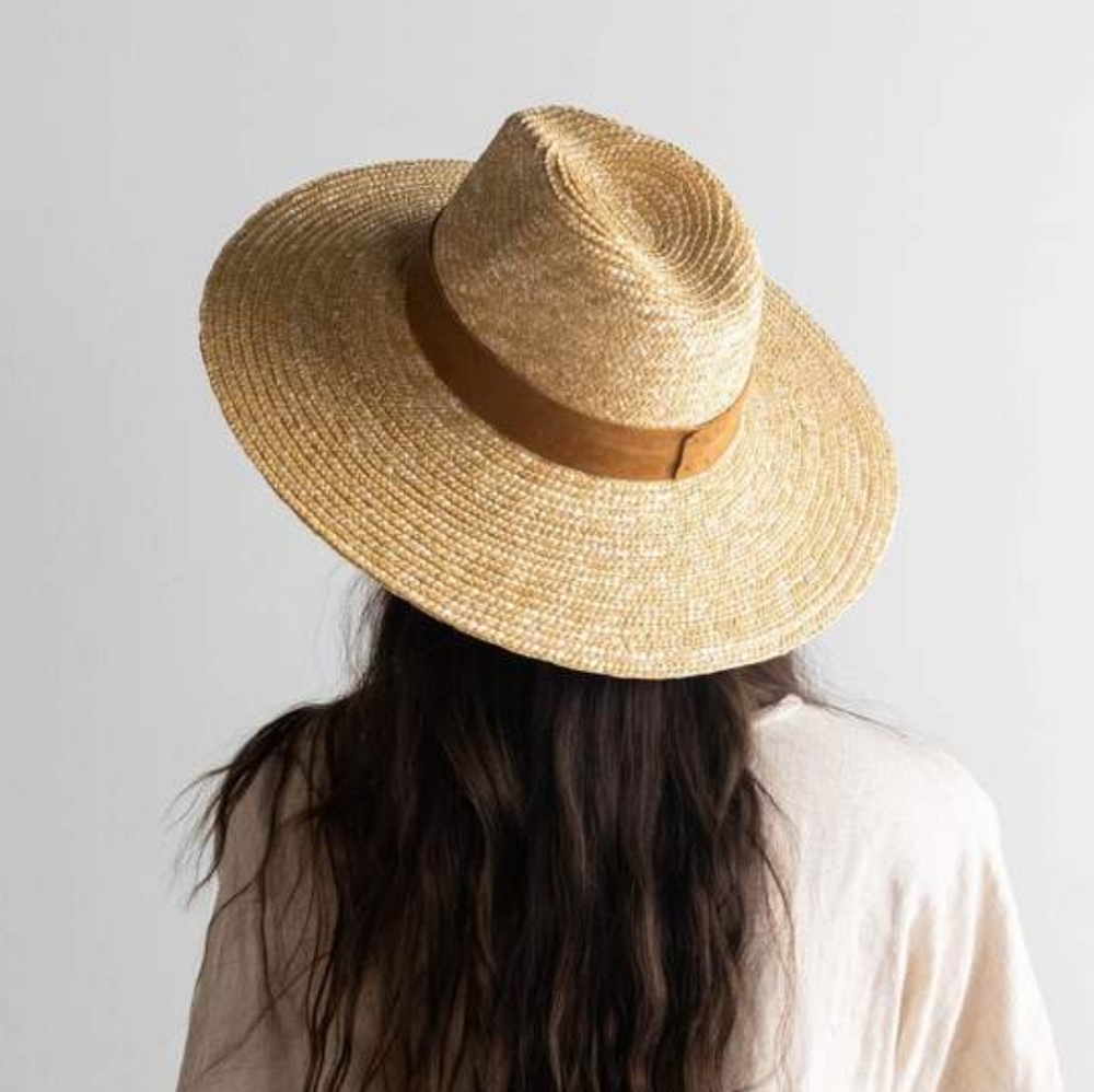 Gigi Pip Isla Straw Fedora